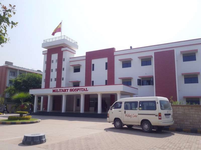 Military Hospital Amritsar exterior view